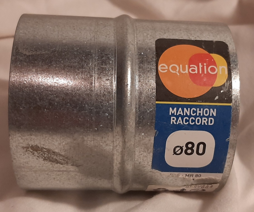 Manchon raccord Ø80