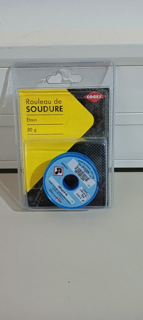 rouleau de soudure étain 80g 