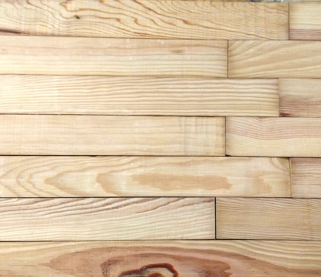 Lot de 6m² de plancher pin