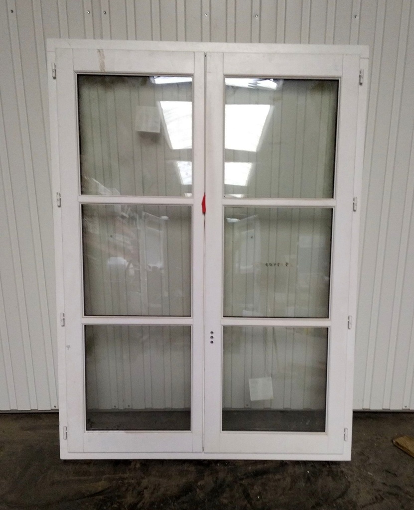 Fenêtre bois 2 vantaux blanche