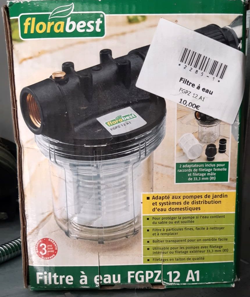 Filtre à eau