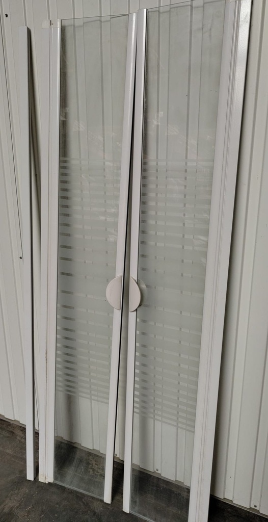 Portes douches pivotantes
