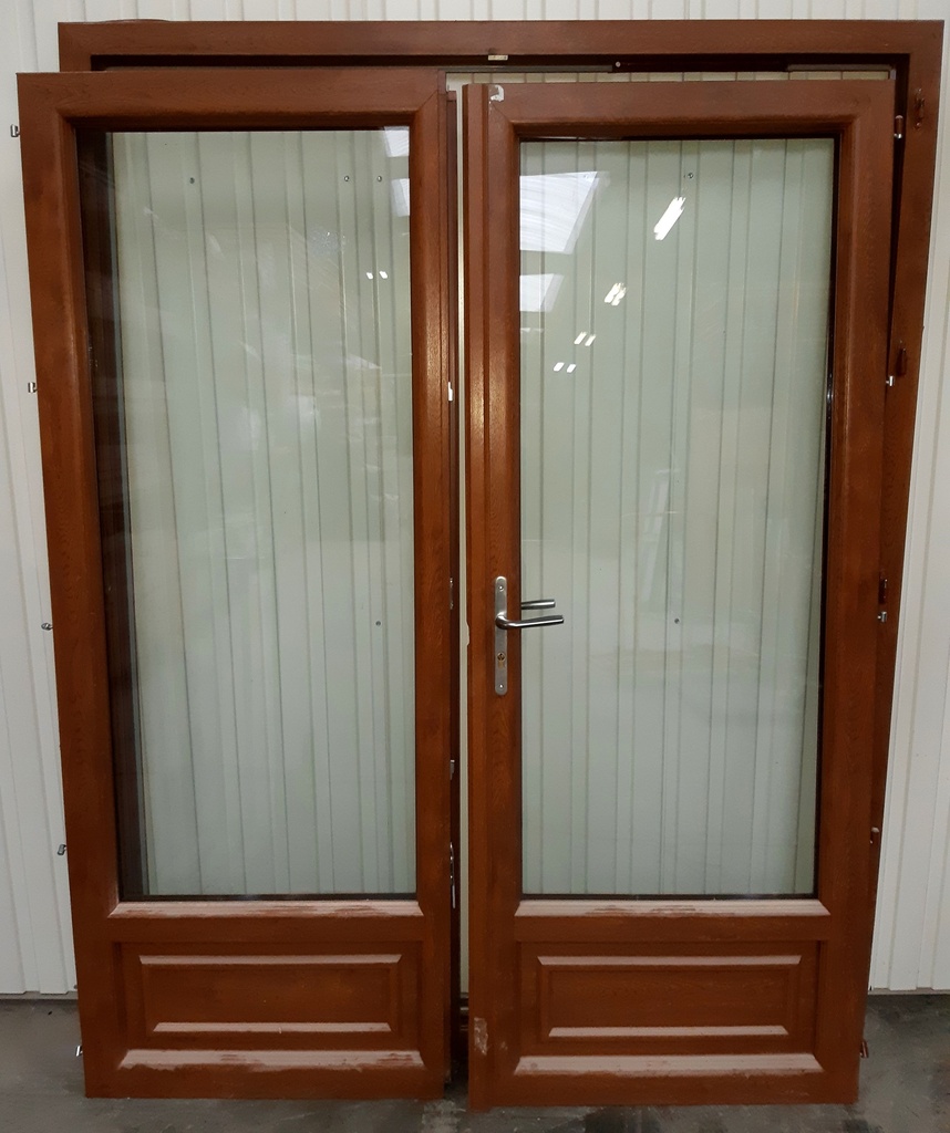 Porte-fenêtre PVC imit.bois