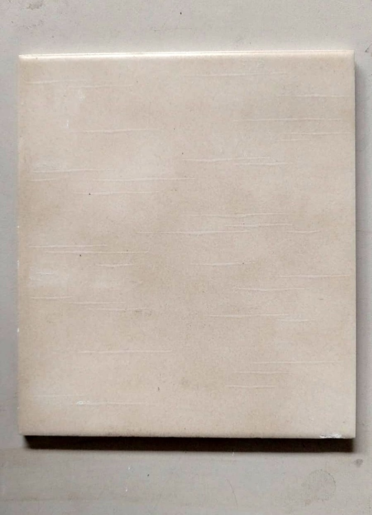 lot de 2 m² de carrelage couleur crème
