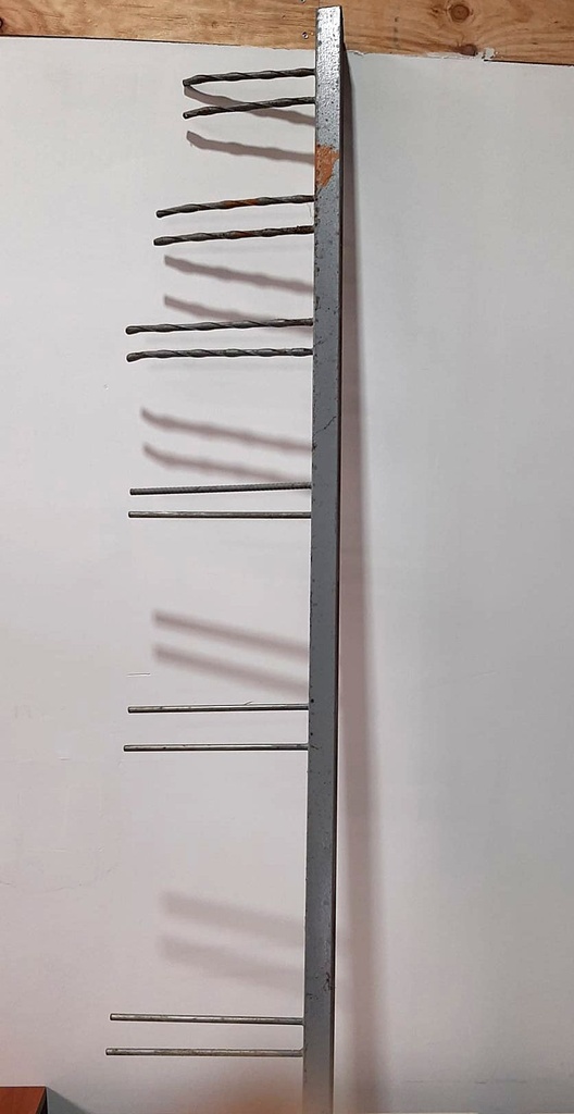 Support rangement outils