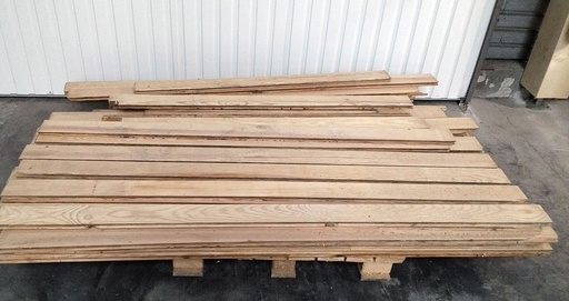 [241008DYN001] Lot de 6m² Plancher pin