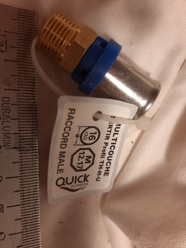 [240110APV075] Raccord multicouche à sertir